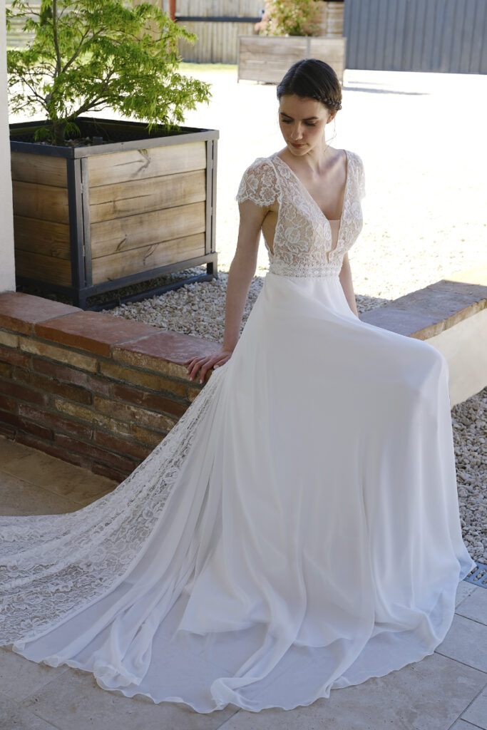 Robe de mariée CRÉATIONS BOCHET Bonheur