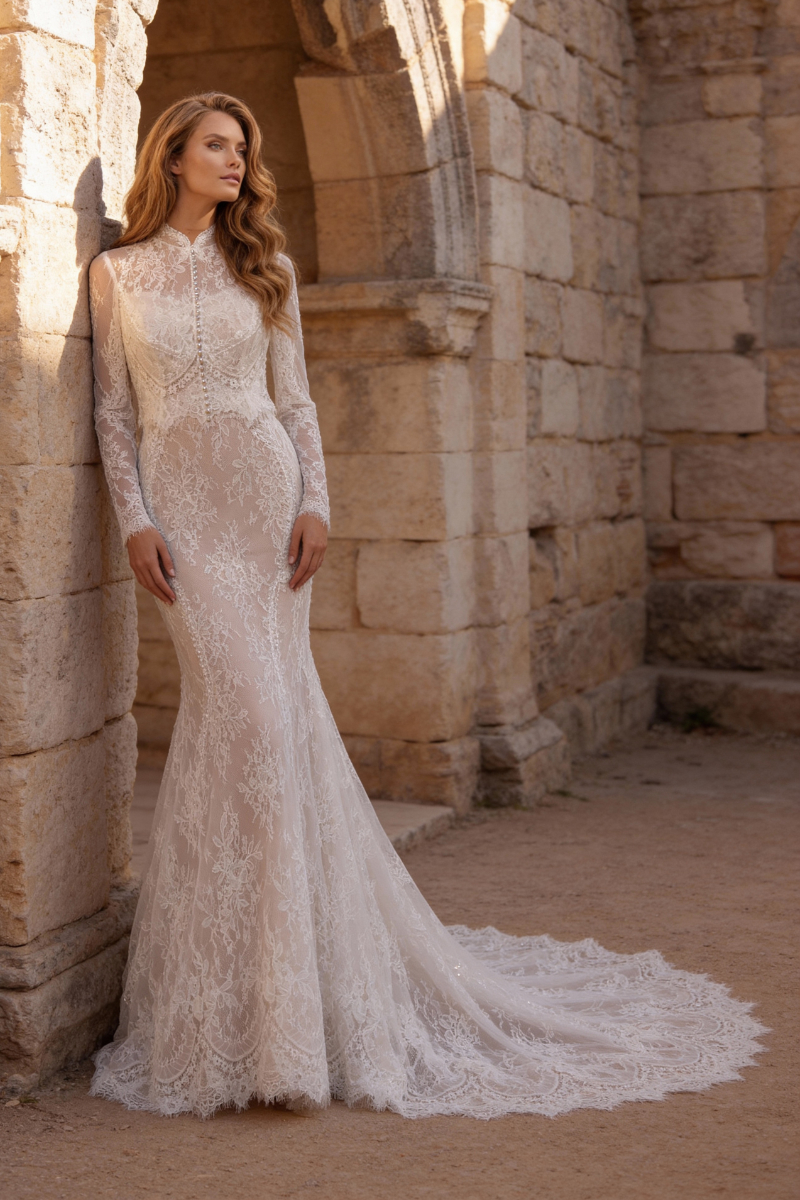 Robe de mariée DIANELA DI MARINO 6513 Ifigenia+ bolero