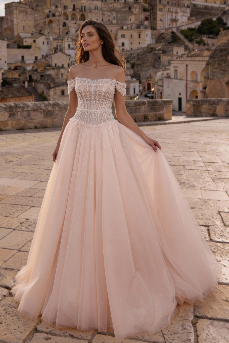 Robe de mariée MONICA LORETTI 8395 Foscarina