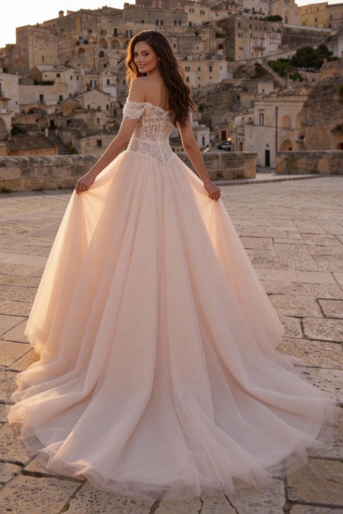 Robe de mariée MONICA LORETTI 8395 Foscarina
