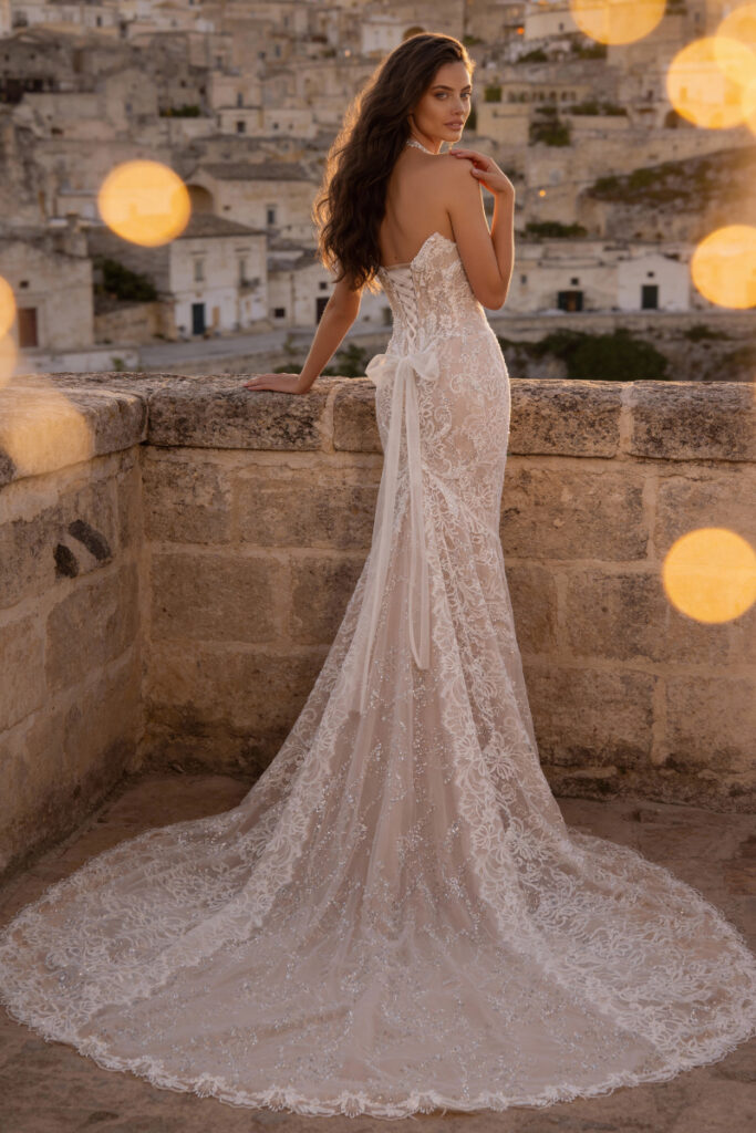 Robe de mariée MONICA LORETTI 8397a Ermina
