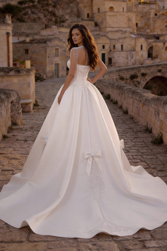 Robe de mariée MONICA LORETTI 8406 Enrica