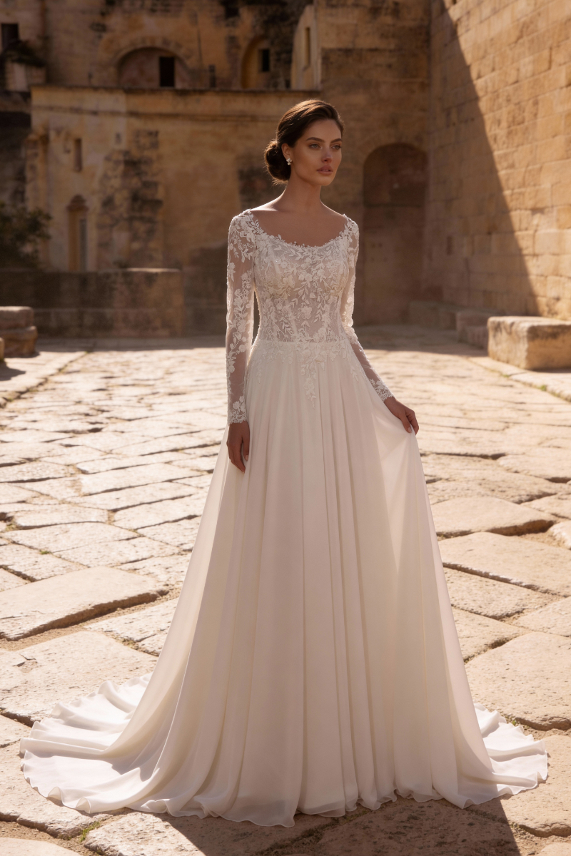 Robe de mariée MONICA LORETTI 8412 Nunzia