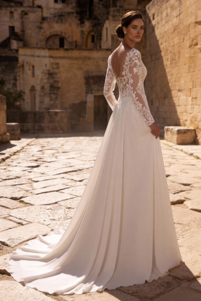Robe de mariée MONICA LORETTI 8412 Nunzia